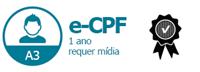 E-CPF A1 COM NIS/PIS/PASEP/NIT