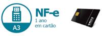 NFE|NFCE A3 DE 1 ANO EM CARTÃO